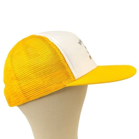 Southern California Police 1981 Pig Run Trucker Hat Mens One Size Vintage 80s - Picture 5 of 8